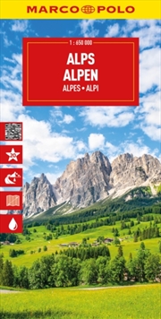 Buy Alps Marco Polo Map