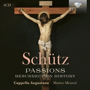 Buy Schutz: Passions, Resurrection History