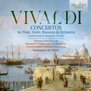 Buy Vivaldi: Concertos for Flute, Violin, Bassoon & Orchestra