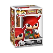 Buy Sonic - Knuckles as Devil (Halloween) Pop! Vinyl