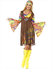 Buy 60's Groovy Lady Costume - Size XL