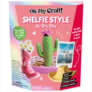 Buy Oh My Craft Shelfies Air Dry Clay Kit
