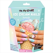 Buy Oh My Craft Ice Cream Glam Nail Art Kit