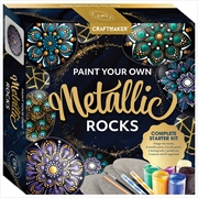 Buy Craft Maker Metallic Rock Painting Kit