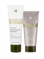 Buy [Ateez Special Gift] Jumbo Mud Mask (1Ea) + Jumbo Pack-To-Foam Cleanser (1Ea)