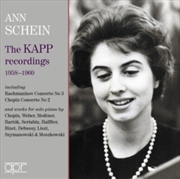 Buy Ann Schein: The Complete Kapp Recordings 1958-1960