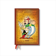 Buy 2027 Asterix & Obelix The Adventures Of Asterix Mini 12-Month Hardcover Dayplanner Elastic Band Clos