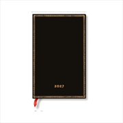 Buy 2027 Black Edition Maxi 12-Month Hardcover Dayplanner Elastic Band Closure Vertical