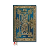 Buy 2027 Blue Luxe Luxe Design Maxi 12-Month Hardcover Dayplanner Elastic Band Closure Vertical