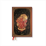 Buy 2027 Gryffindor Diary Harry Potter Collection Mini 12-Month Hardcover Dayplanner Elastic Band Closur
