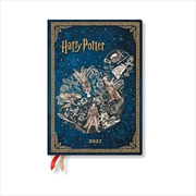 Buy 2027 Legends Of Hogwarts Diary Harry Potter Collection Midi 12-Month Hardcover Elastic Band Closure