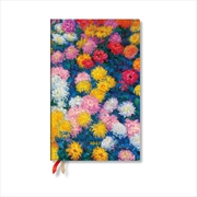 Buy 2027 Monet S Chrysanthemums Maxi 12-Month Hardcover Dayplanner Elastic Band Closure Vertical