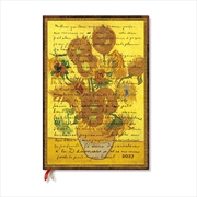 Buy 2027 Van Gogh, Sunflowers Embellished Manuscripts Collection Grande 12-Month Hardcover Dayplanner El