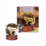 Buy Highland Cow 3D Crystal Ball Lamp