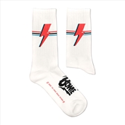 Buy Aladdin Sane Athletic - Large White Socks