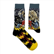 Buy The Number Of The Beast - Medium Multicoloured Socks