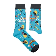 Buy Miro - Medium Blue Socks
