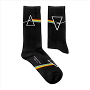 Buy The Dark Side Of The Moon Athletic - Medium Black Socks
