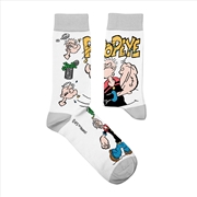 Buy Sailor Man - Large White Socks