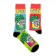 Buy Spinach Pop Art - Medium Multicoloured Socks