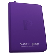 Buy Palms Off Gaming - Collector's Series TOP LOADER Zip Binder CLEAR (216 Capacity) - PURPLE