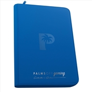 Buy Palms Off Gaming - Collector's Series TOP LOADER Zip Binder CLEAR (216 Capacity) - BLUE