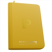 Buy Palms Off Gaming - Collector's Series Top Loader Zip Binder 9 Pocket - YELLOW