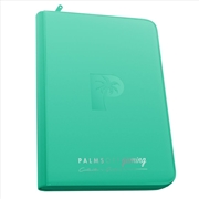 Buy Palms Off Gaming - Collector's Series Top Loader Zip Binder 9 Pocket - TURQUOISE