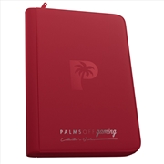 Buy Palms Off Gaming - Collector's Series Top Loader Zip Binder 9 Pocket - RED