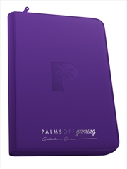 Buy Palms Off Gaming - Collector's Series Top Loader Zip Binder 9 Pocket - PURPLE