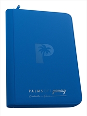 Buy Palms Off Gaming - Collector's Series Top Loader Zip Binder 9 Pocket - BLUE