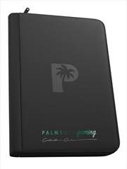 Buy Palms Off Gaming - Collector's Series Top Loader Zip Binder 9 Pocket - BLACK