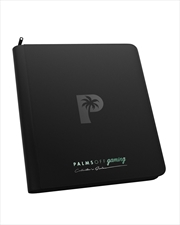 Buy Palms Off Gaming - Collector's Series 12 Pocket Zip Trading Card Binder - BLACK