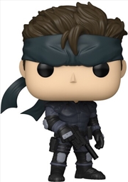 Buy Metal Gear Solid - Solid Snake Pop! Vinyl