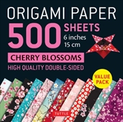 Buy Origami Paper 500 sheets Cherry Blossoms 6 inch (15 cm) : Tuttle Origami Paper: High-Quality Double-