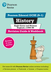 Buy Pearson REVISE Edexcel GCSE History Anglo-Saxon & Norman England Revision Guide & Workbook incl. onl