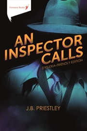Buy An Inspector Calls : Dyslexia-Friendly Edition