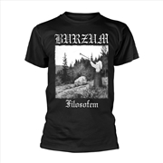 Buy Burzum - Filosofem 2018: Softstyle - Black - XXL