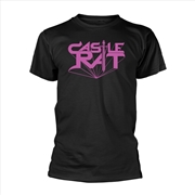 Buy Castle Rat - Logo - Black - XXL