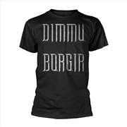Buy Dimmu Borgir - Logo/Gsr - Black - Small