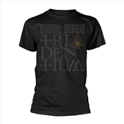 Buy Dimmu Borgir - Tridentium: Black Print - Black - XL