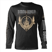 Buy Dimmu Borgir - Grand Serpent Rising: Black - Black - Medium