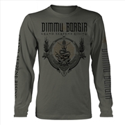 Buy Dimmu Borgir - Grand Serpent Rising: Military Green - Green - Medium