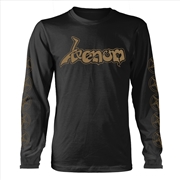 Buy Venom - Logo: Gold - Black - XL