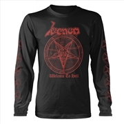 Buy Venom - Welcome To Hell: Red - Black - XL