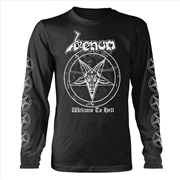 Buy Venom - Welcome To Hell: White - Black - XL