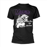 Buy Misfits - Die Die My Darling: Softstyle - Black - XXL
