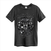 Buy Motorhead - Snaggletooth Crest - Grey - Medium
