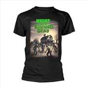 Buy Night Of The Living Dead - Siege - Black - Small