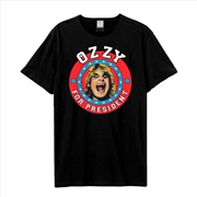 Buy Ozzy Osbourne - For President - Black - XL